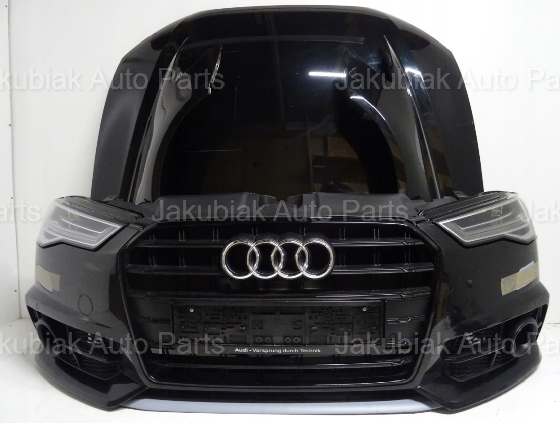 AUDI A6 C7 LIFT 4G S-LINE MASKA ZDERZAK PAS MATRIX KOMPLETNY PRZÓD