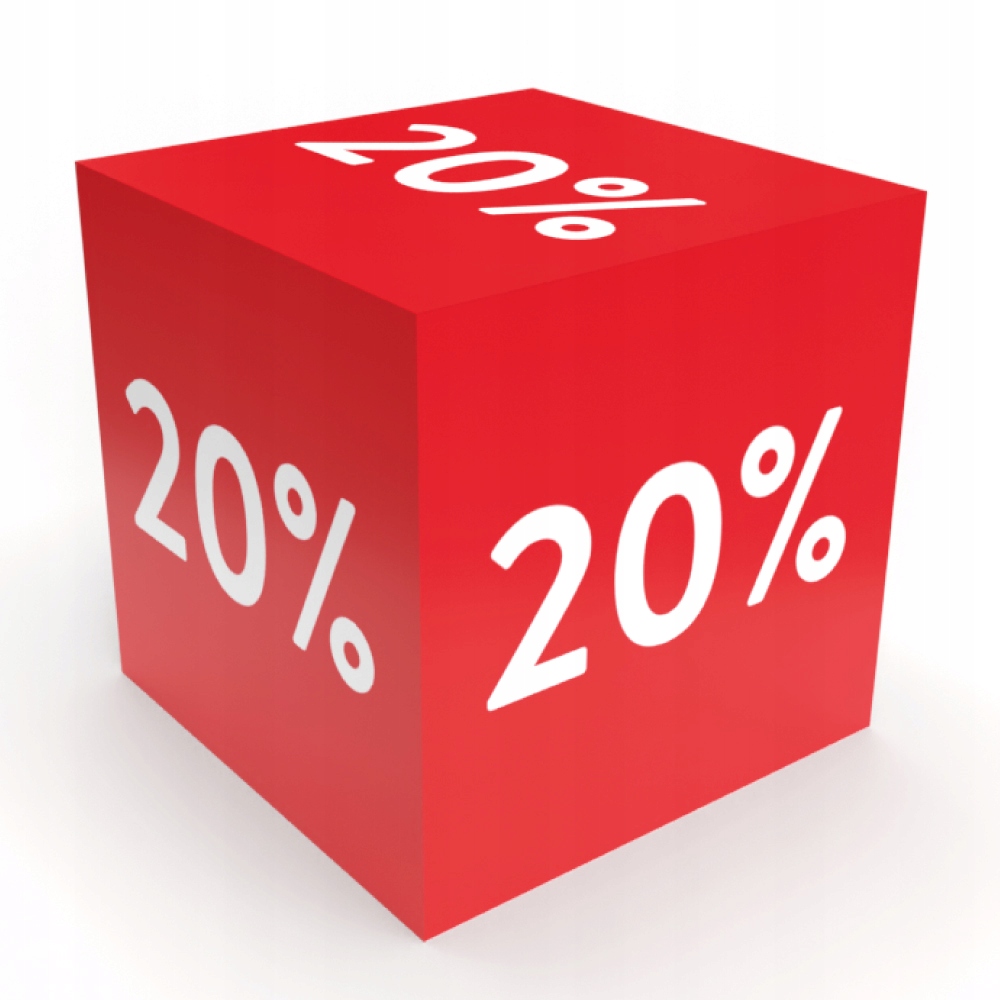Kostka sześcian SALE wyprzedaż promo 45cm kubik Stan opakowania oryginalne