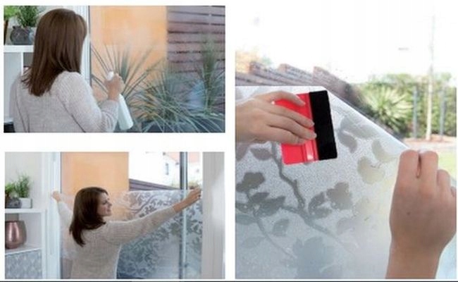 45CM FOLIA STATYCZNA NA SZYBĘ, CIĘTA NA METRY - MLECZNA SZYBA Marka Dc-fix