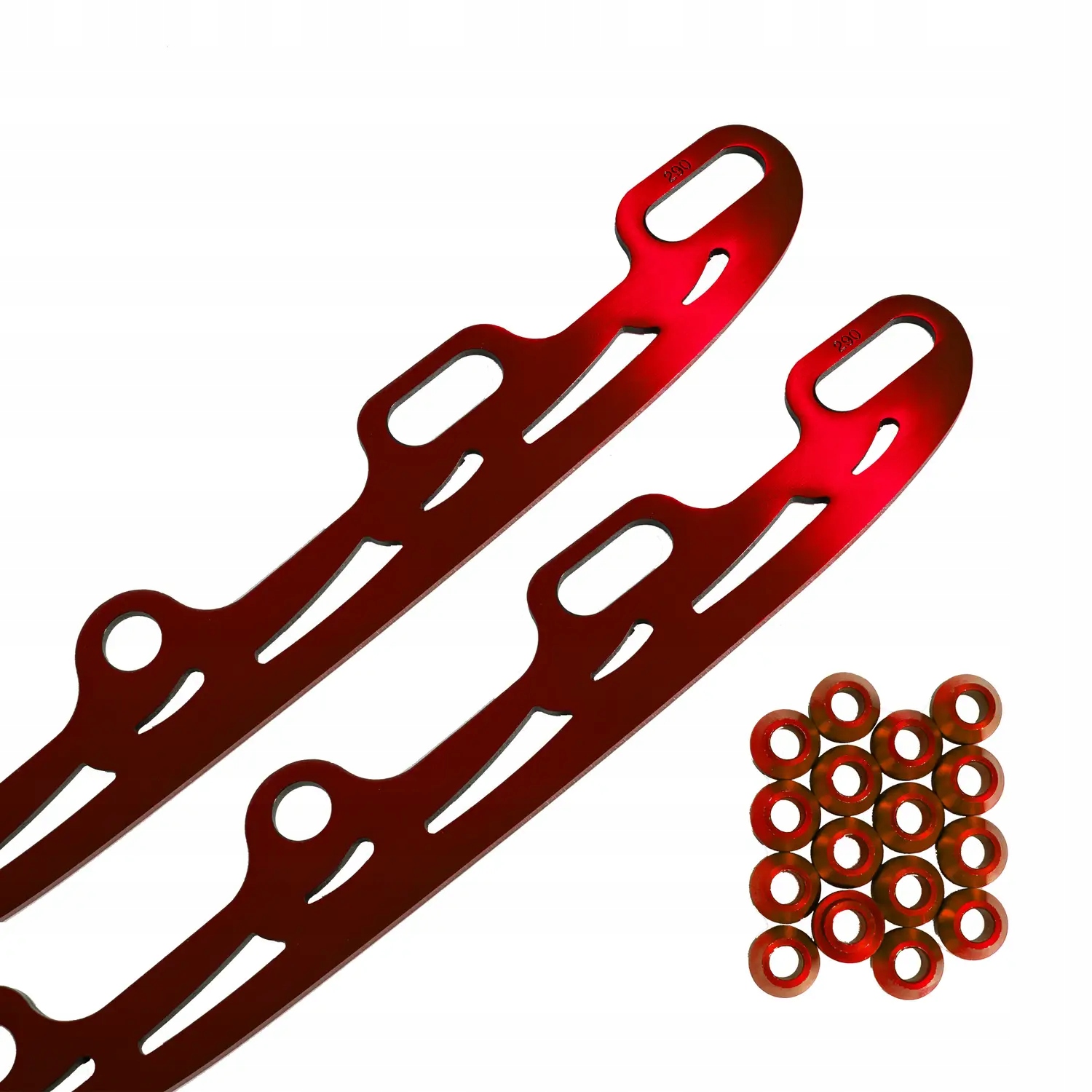 Kolečkové brusle Flying Eagle Freestyle Ice Blades 253 mm červené