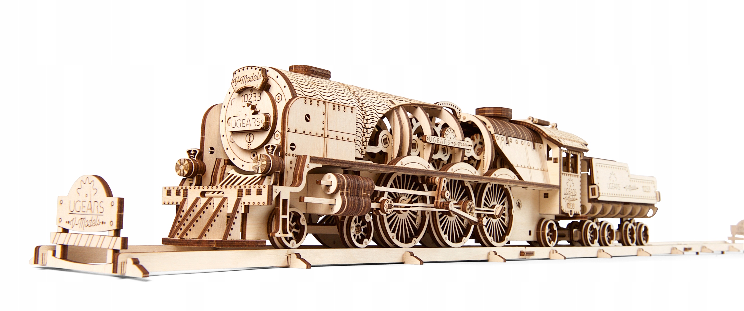 

Puzzle 3D Drewniane Piękny Pociąg Ekspress uGEARS