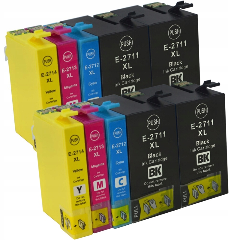 

10x Do Epson T2711-14 27XL Wf 3620 3640 7110 7610