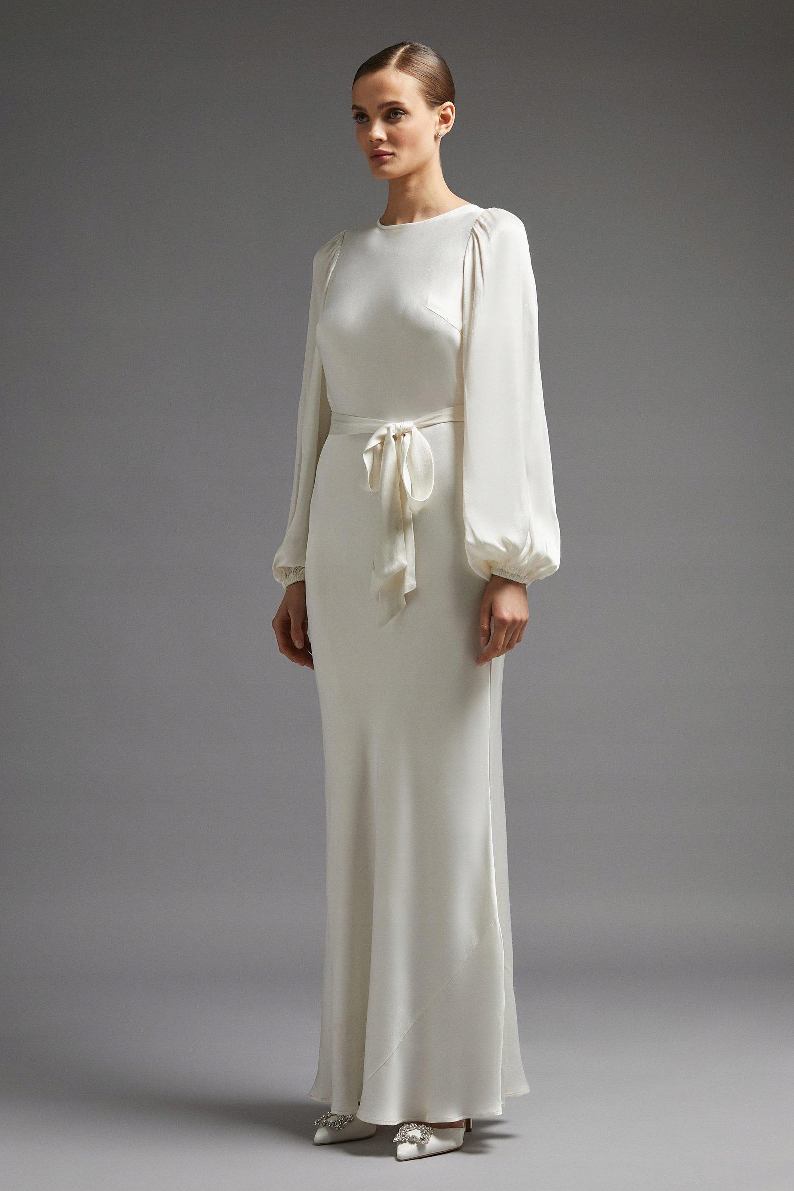 LC33106 Saténová Šaty Maxi 3XL