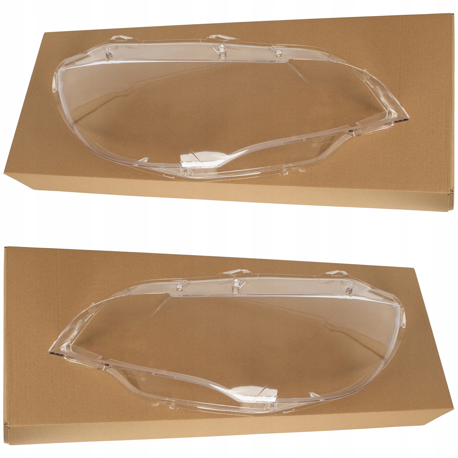 Sklo světlometů Přední sada Levá Pravá 2ks Bmw X6 E71 08-14