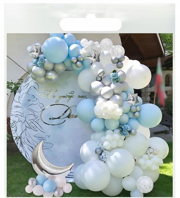 

Girlanda balonowa Komunia Baby Shower Chrzest G60