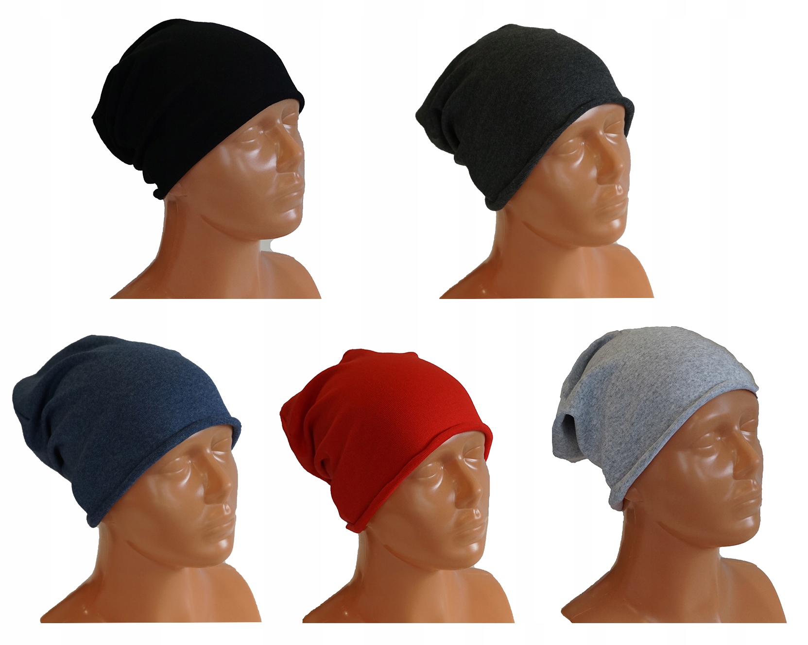 

Polska czapka beanie smerfetka uniwersalna bawełna