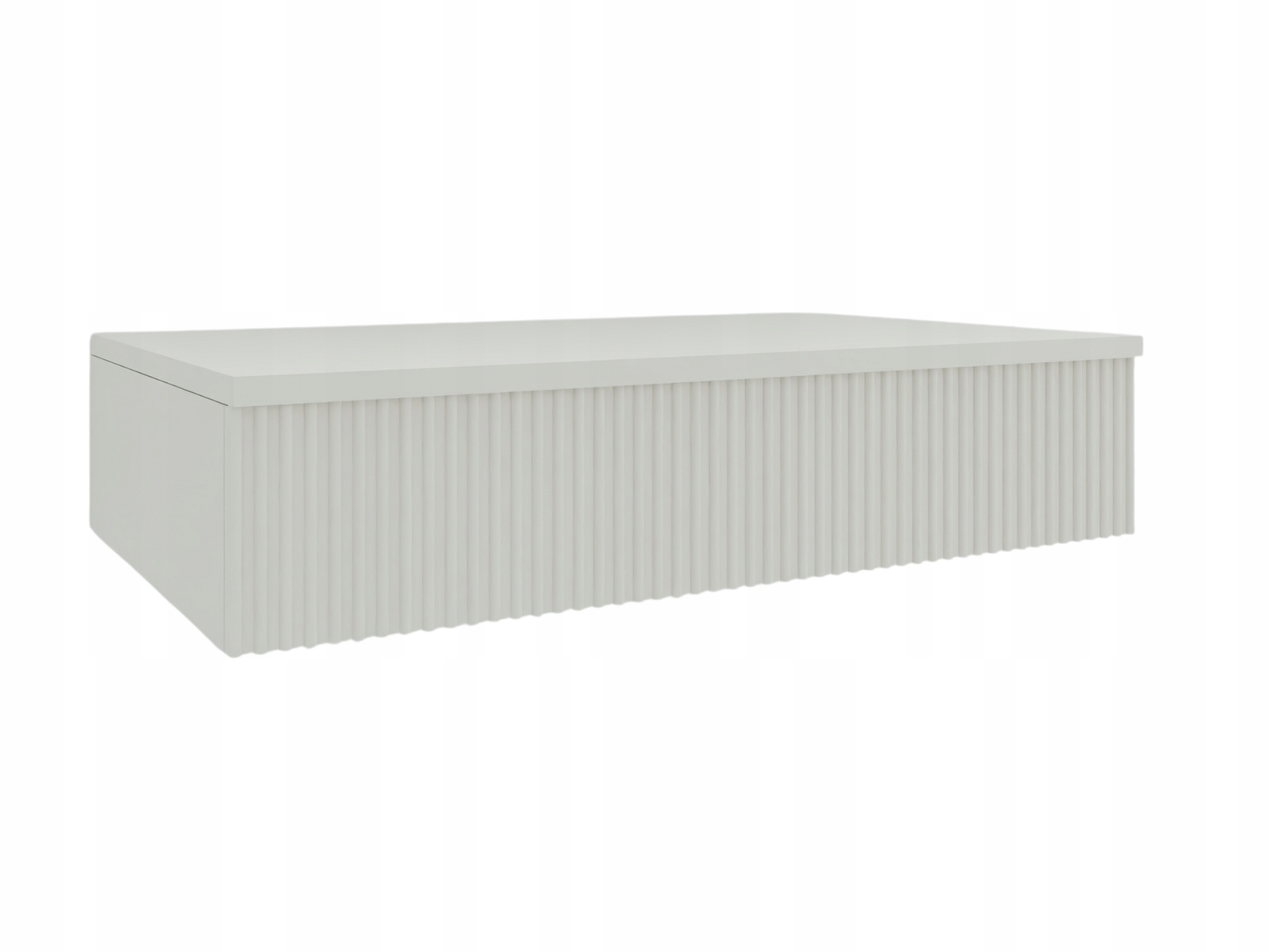 Konsola wisząca Elegance Kaszmir beż ryfle 70x20x15 szafka do przepokoju