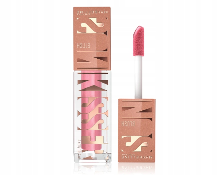 Maybelline New York Sunkisser Blush tekutá růžová barva 05 Blazing Blush 4,7 ml
