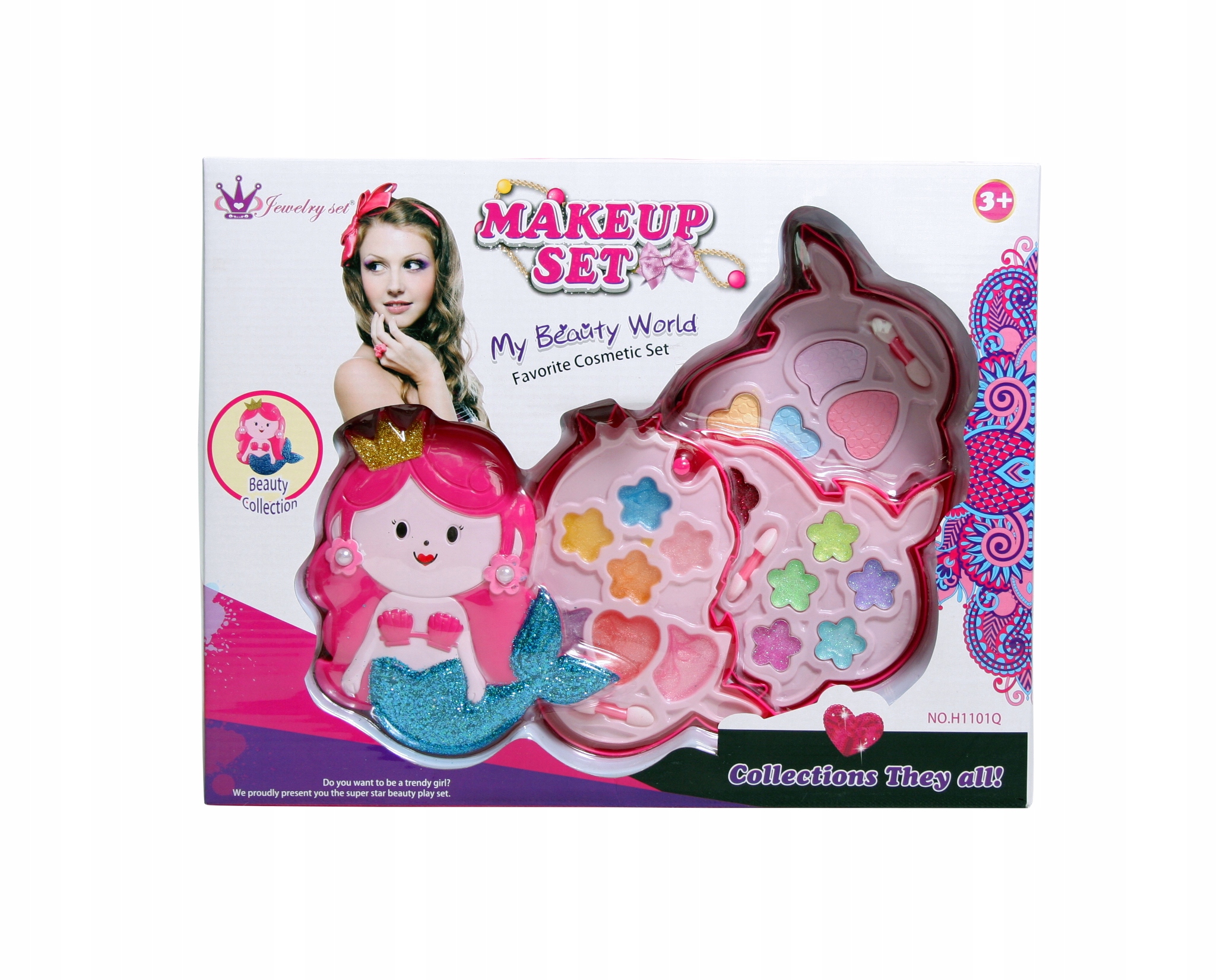 MALOWIDŁA do malowania dla dzieci LALEK Syrenka