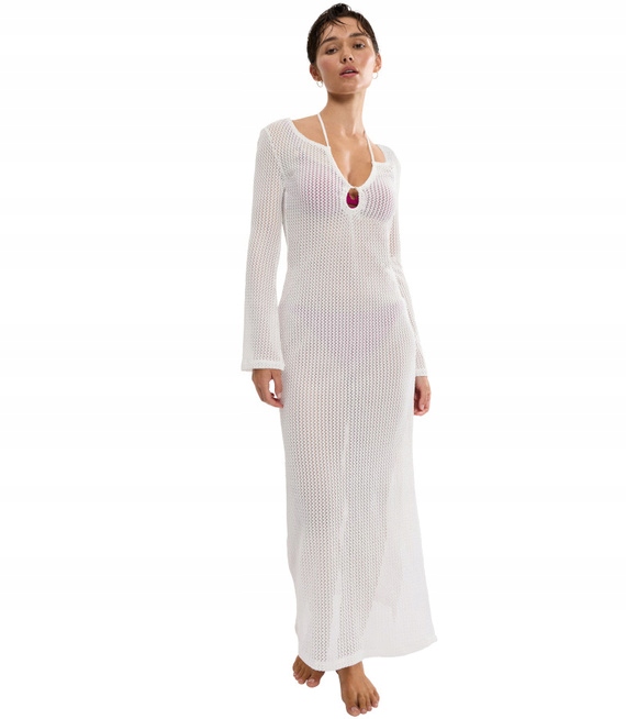 Dlouhá dámská košile Triumph Beach MyWear Crochet Long Dress 38