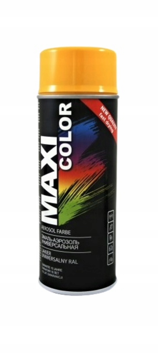 

Maxi Color Lakier Spray Żółty Ral 1003 400ml