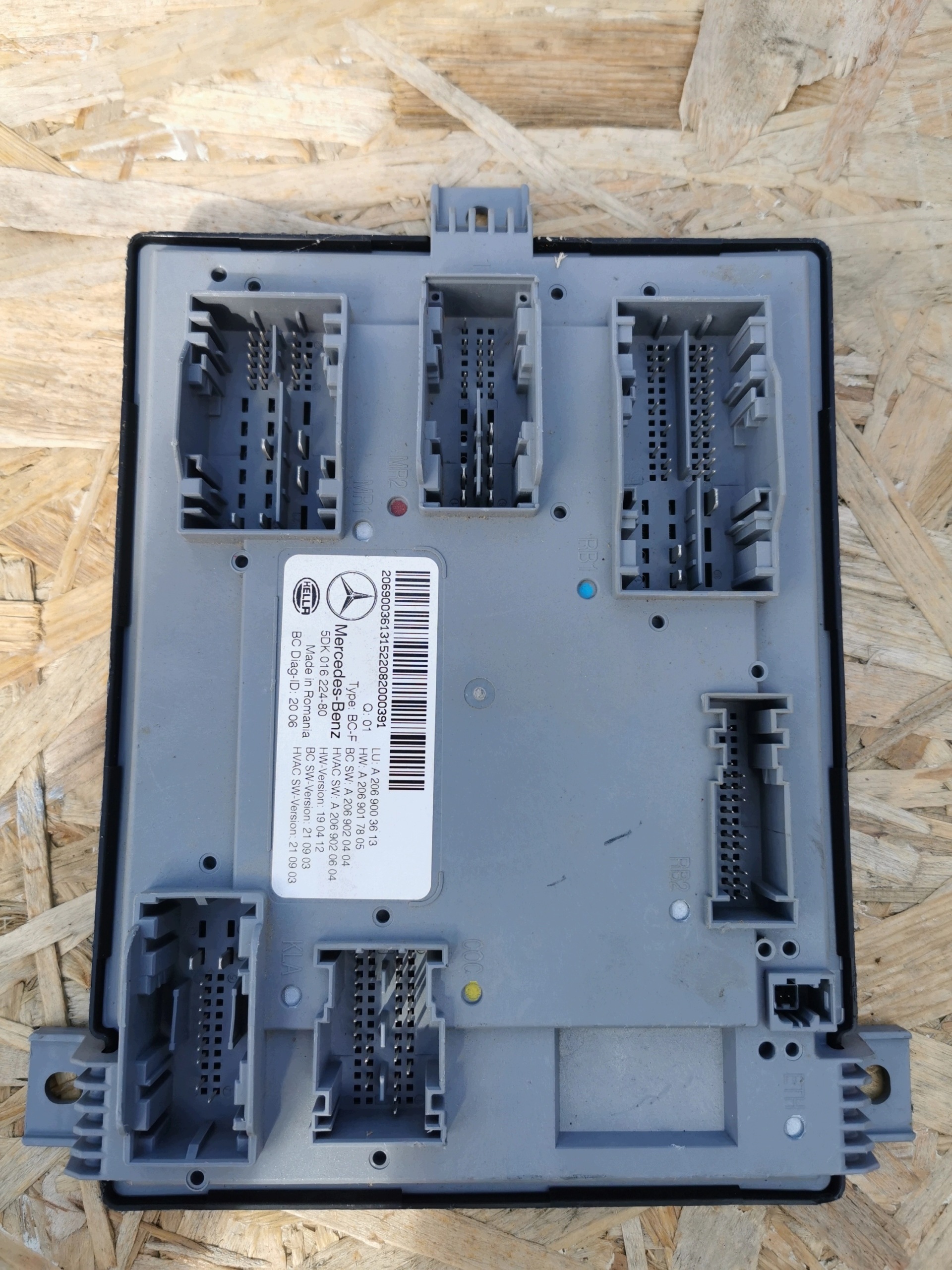 MERCEDES W206 modulo modulo A2069020404 A2069020604 5DK016224-80