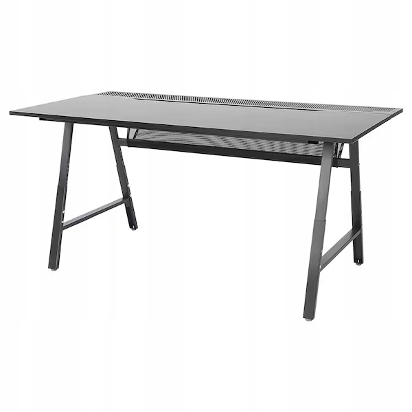 

Ikea Utespelare Biurko gamingowe, czarny 160x80 cm