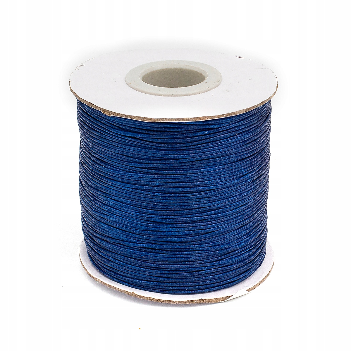 Šňůra Korejská Voskovaná Polyesterová, Tmavě Modrá 0.5mm 150m/cívka