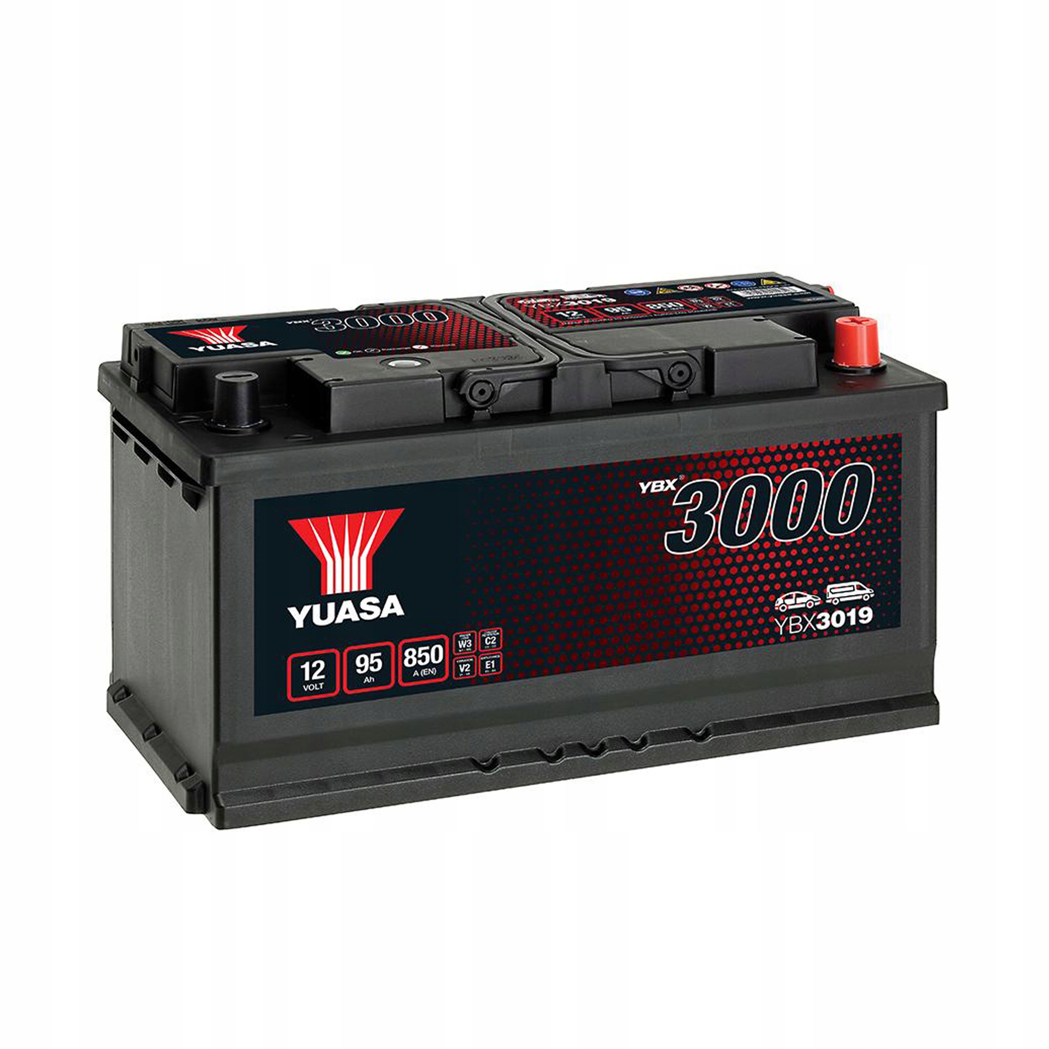 Аккумулятор Yuasa YBX3000 SMF ybx3019 95 Ач