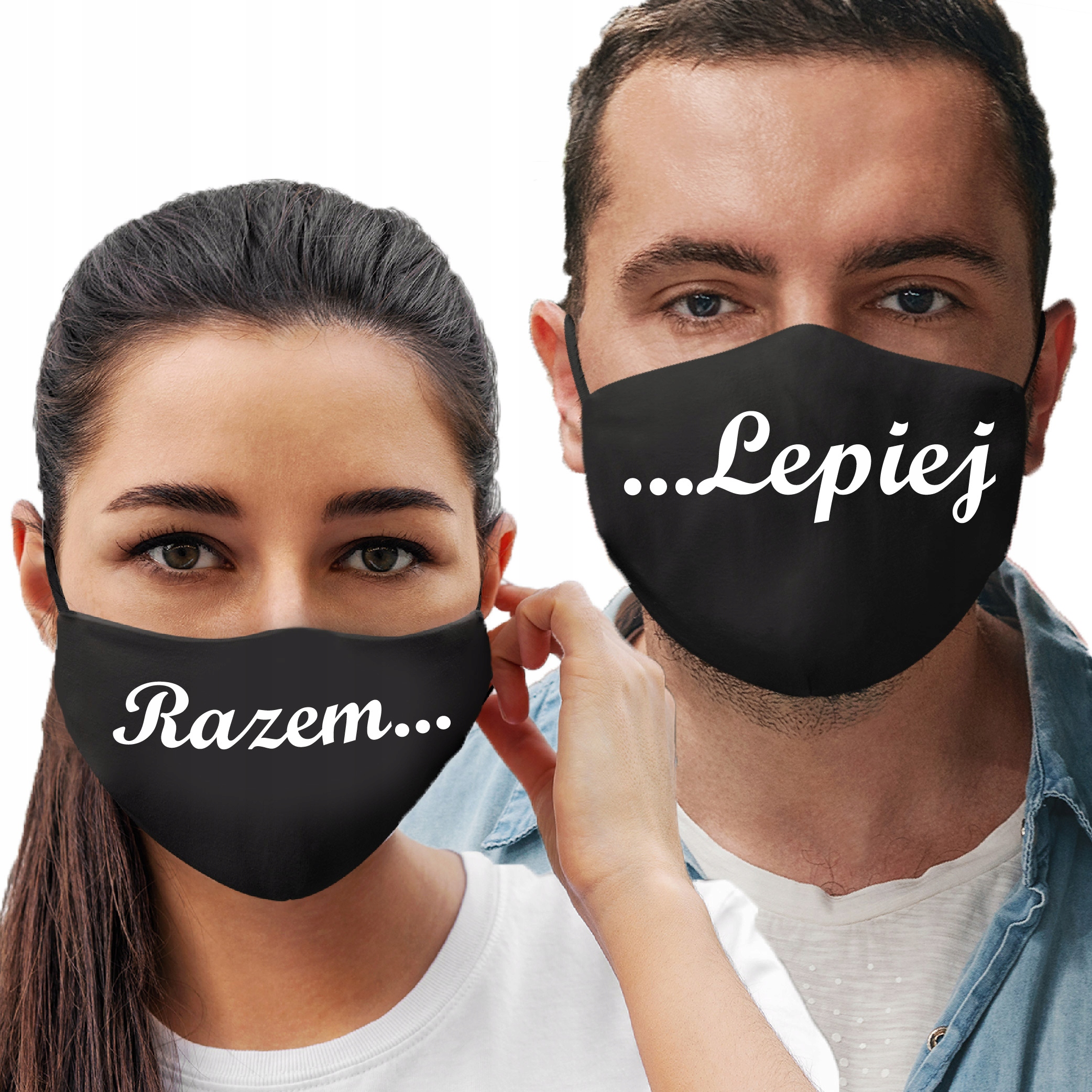 

Maseczka Bawełniana Na Walentynki Razem Lepiej