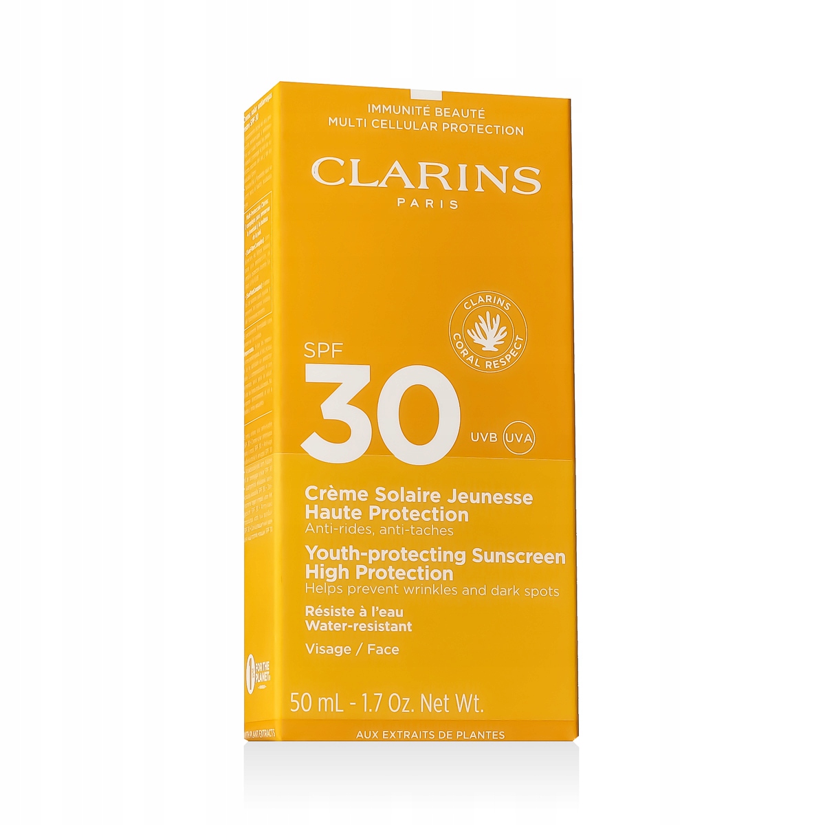 Clarins Sun Face Cream High Protection Spf 30 50 ml