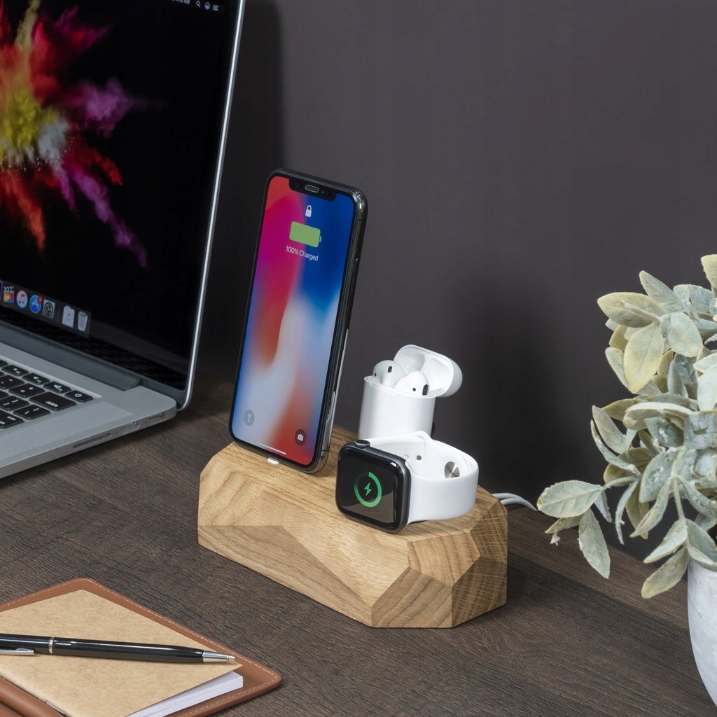 Stacja Dokująca Dock do iPhone Airpods Apple Watch Kod producenta 1003OAKS