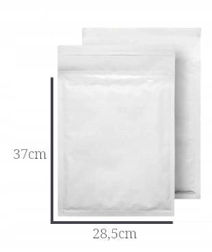 KOPERTY POWIETRZNE BĄBELKOWE H18 18H 18 H 100SZT Kolor biały