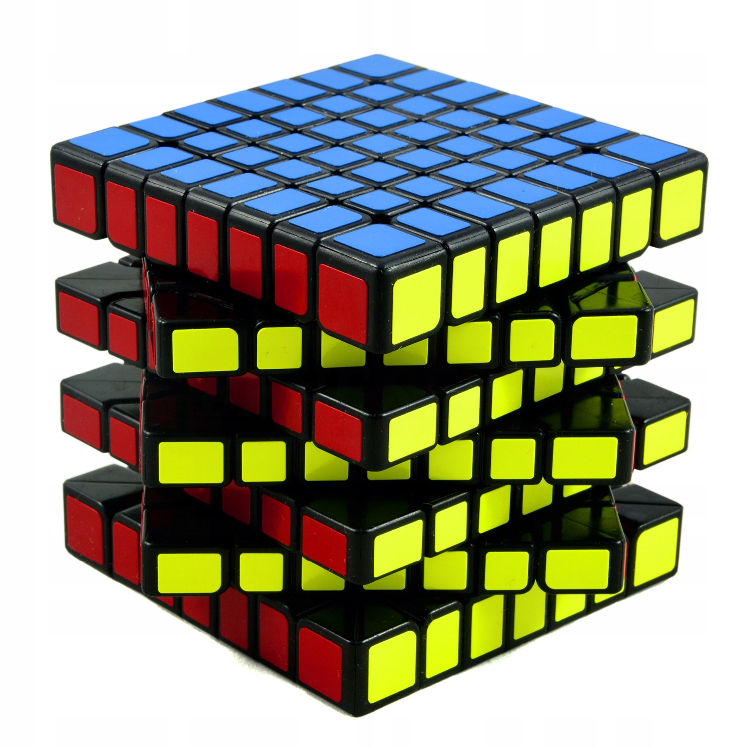 ORYGINALNA kostka 7x7x7 QIYI MoFangGe Black ! Bohater brak