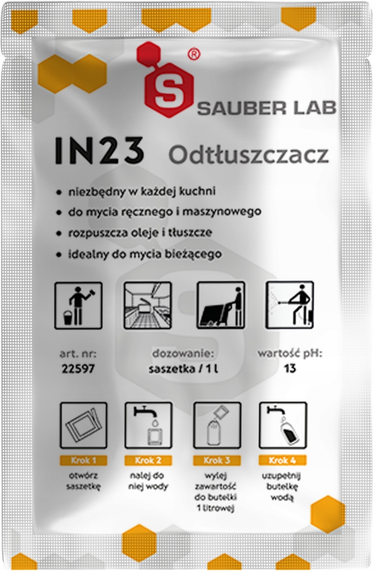 

IN23 Odtłuszczacz Koncentrat na Oleje i tłuszcze