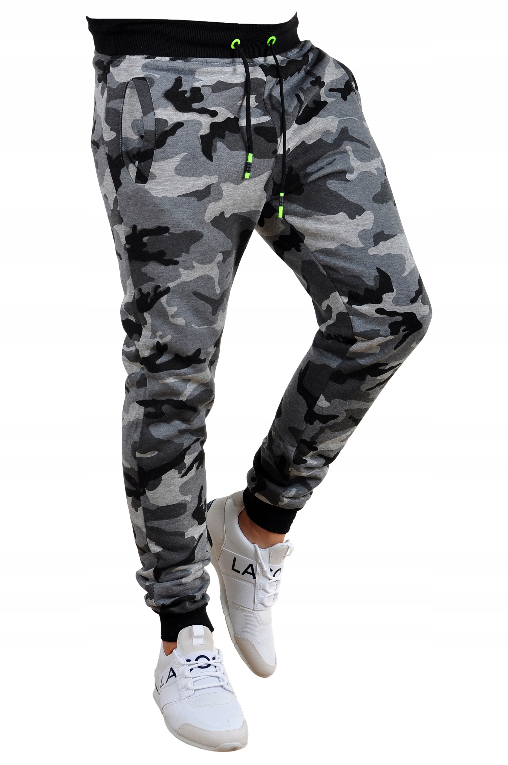 KZ15 r. L MĘSKIE SPODNIE DRESOWE JOGGERY GŁADKIE Cechy dodatkowe brak