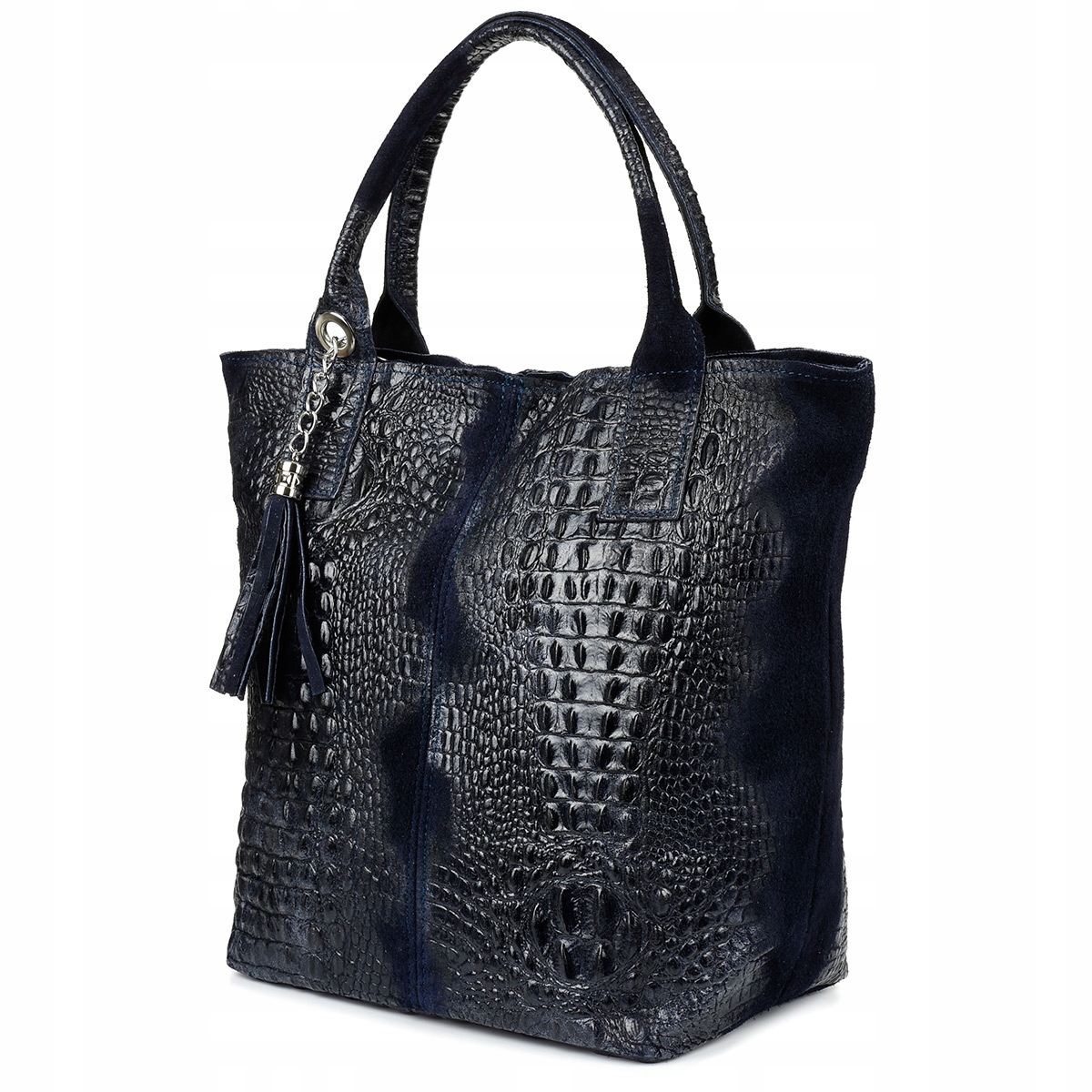 

Torebka torba skórzana damska shopper A4