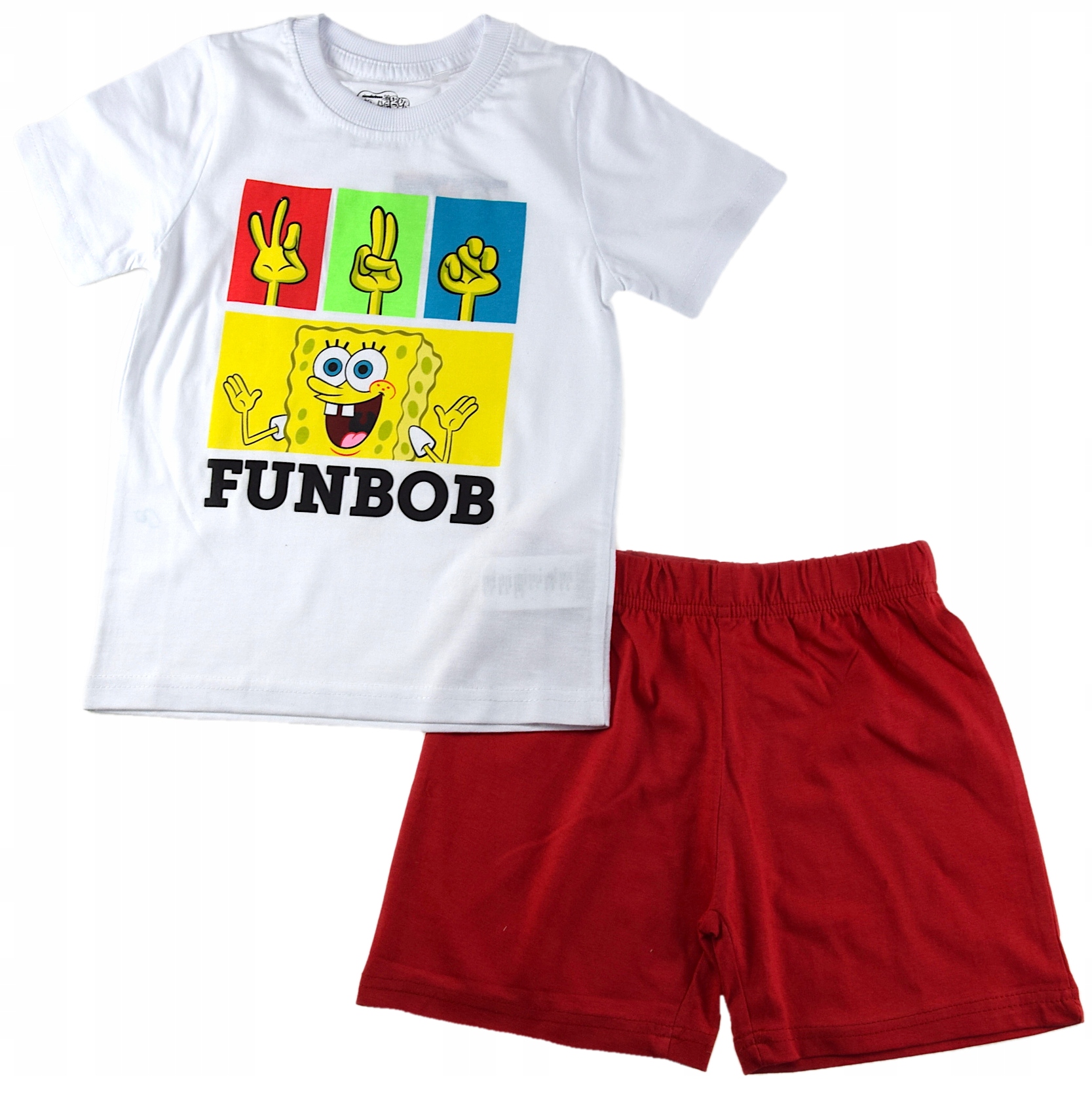 

Piżama Krótki Rękaw Spongebob Czerwona 104