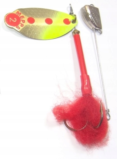 Błystka Mepps Lusox nr 2 Fluo Złoty Chartreuse