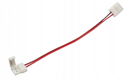 

Złącze taśmy led 10mm 2-stronne przewód z 2 zatrz.