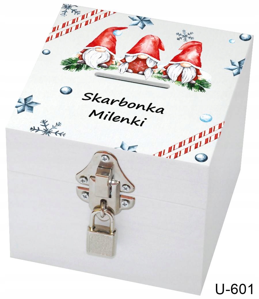

Skarbonka drewniana dla dziecka na klucz grafika