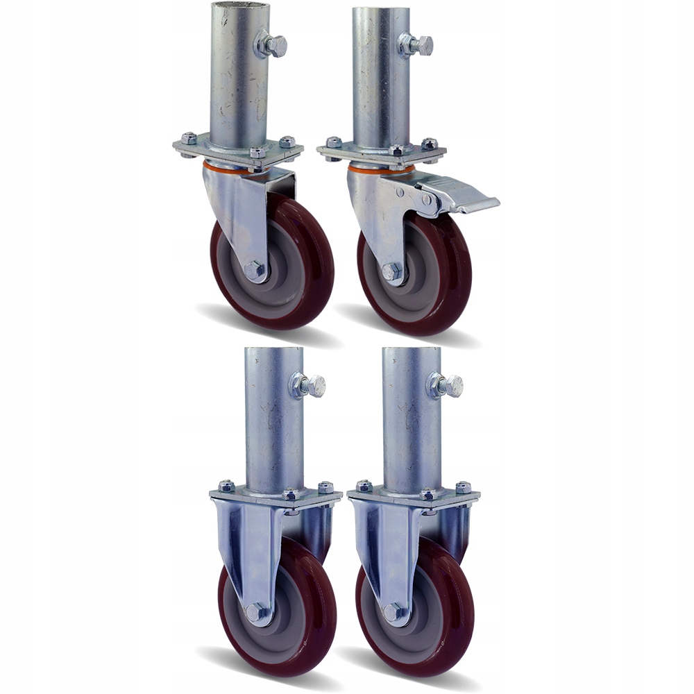 678PPPUB125K2 Kolo fi 125 varšavské lešení vozík komplet 4 ks