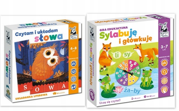 Czytam i układam słowa+Sylabuję