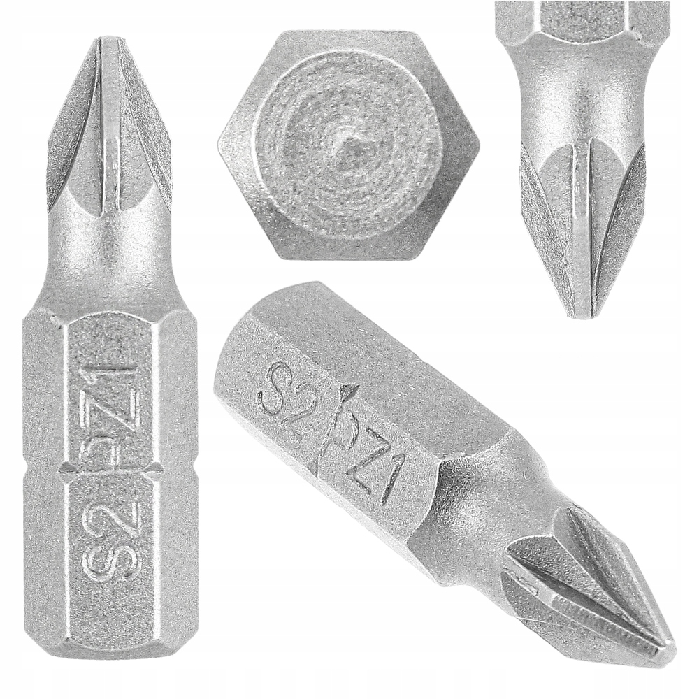 

Zestaw Bitów z Magnesem Stalowe do Wkrętarki PZ-1