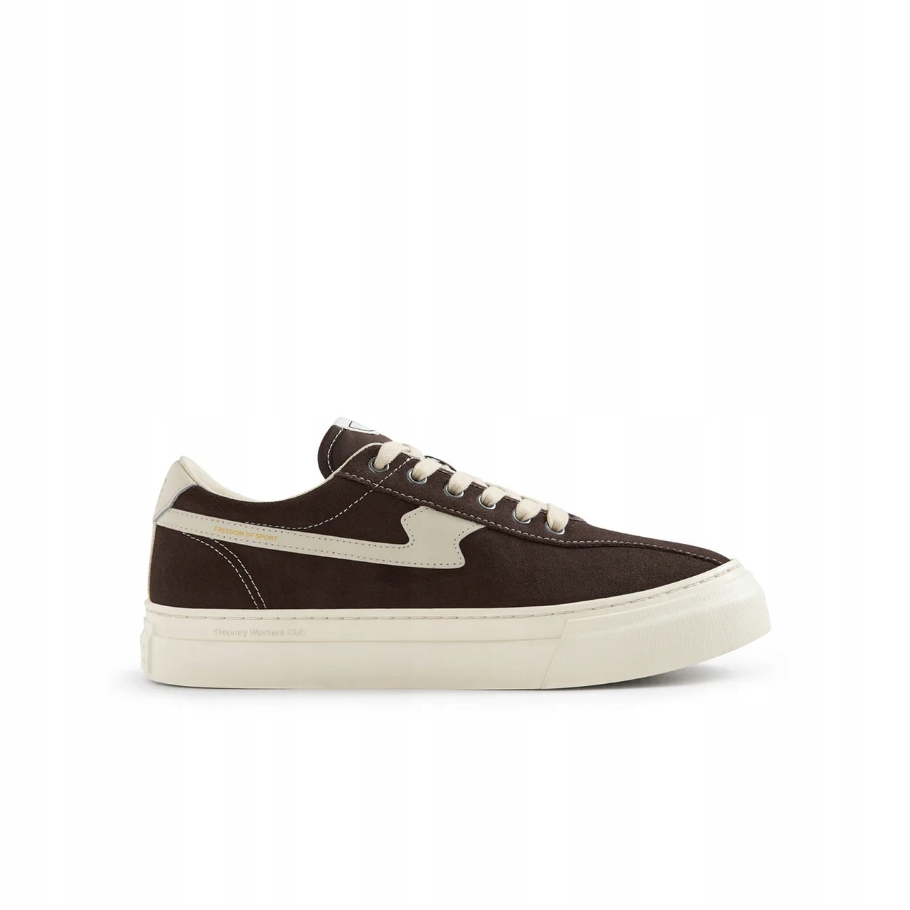 S.w.c Pánské tenisky Dellow S-Strike Suede Dark Brown 42