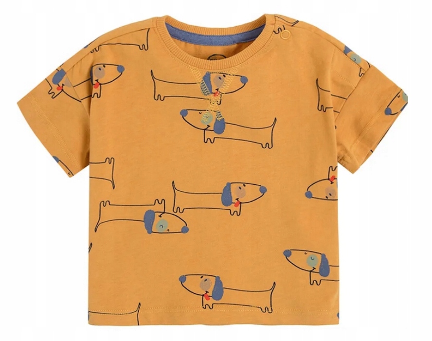 

Cool Club T-shirt chłopięcy pieski r. 92