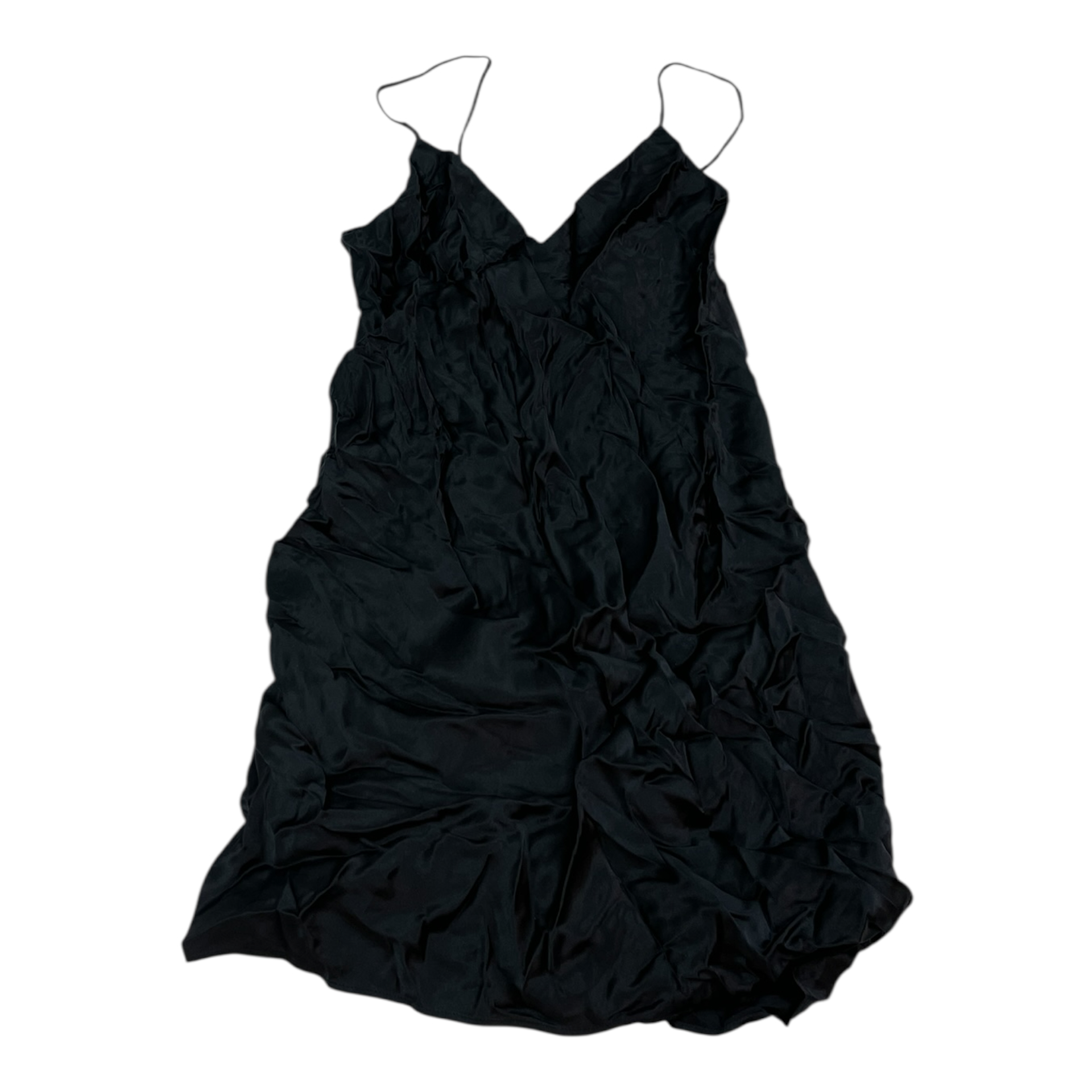 Cami Nyc šaty dámské černé hedvábné elegantní velikost S