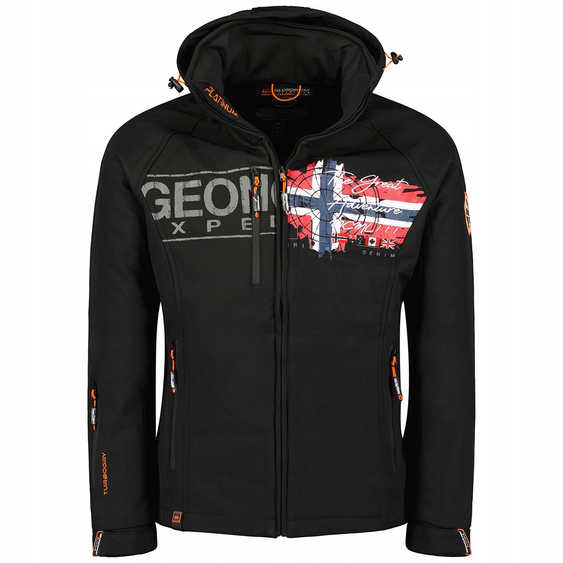 Geographical Norway bunda pánská Trusty Men softshell L černá