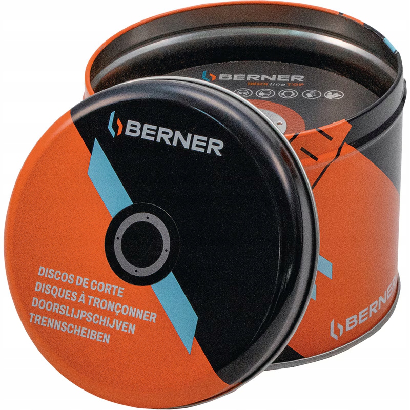 Kotúč na rezanie nehrdzavejúcej ocele Berner INOXline Top 125x1,0x22,2 50 ks