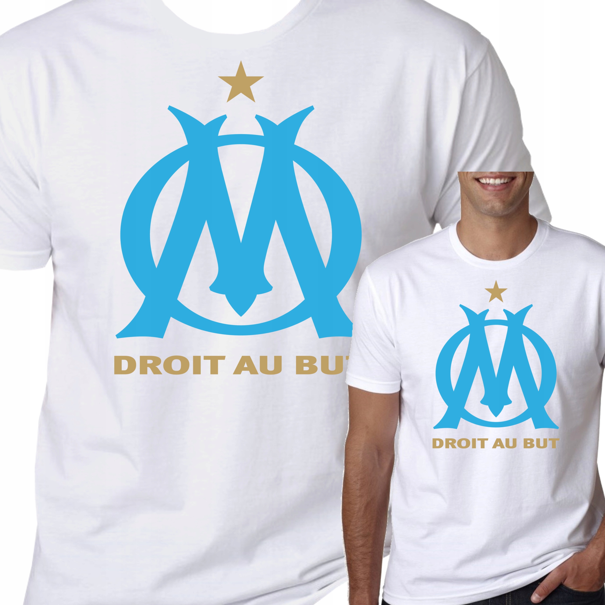 

T-Shirt Koszulka Olympique Marsylia Prezent M 0206