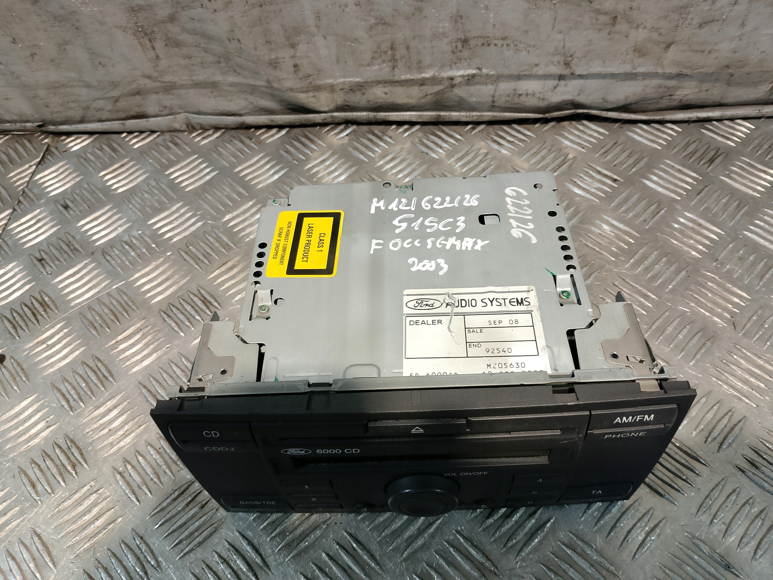 RADIO FORD FOCUS C-MAX e 1 3M5T-18C815-BD