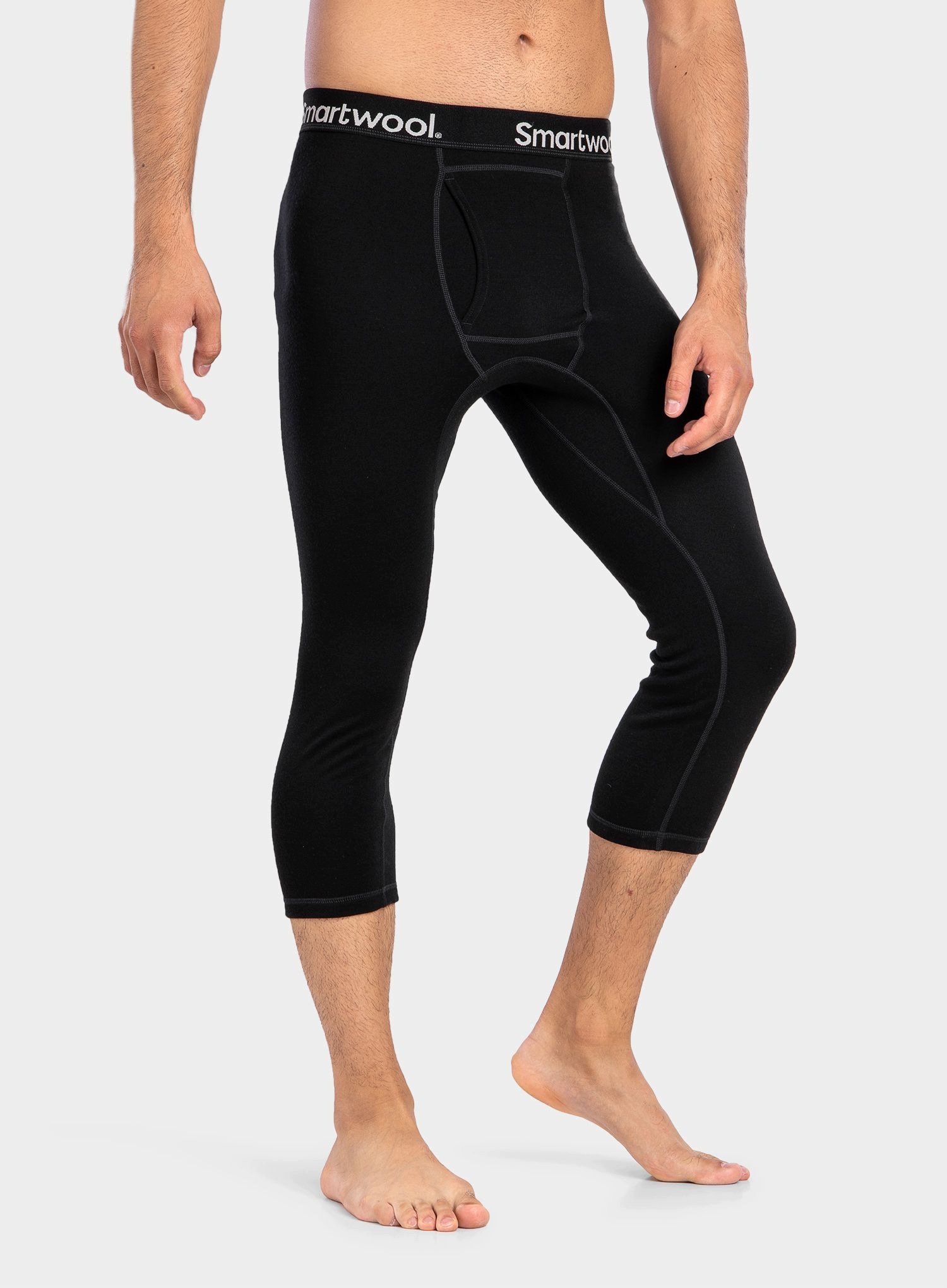 Legginsy Smartwool Merino 250 Baselayer 3/4 Bottom black XXL