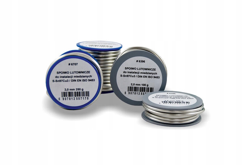 

Cyna Do Lutowania Miedzi Lut Miękki 2,5MM 250G