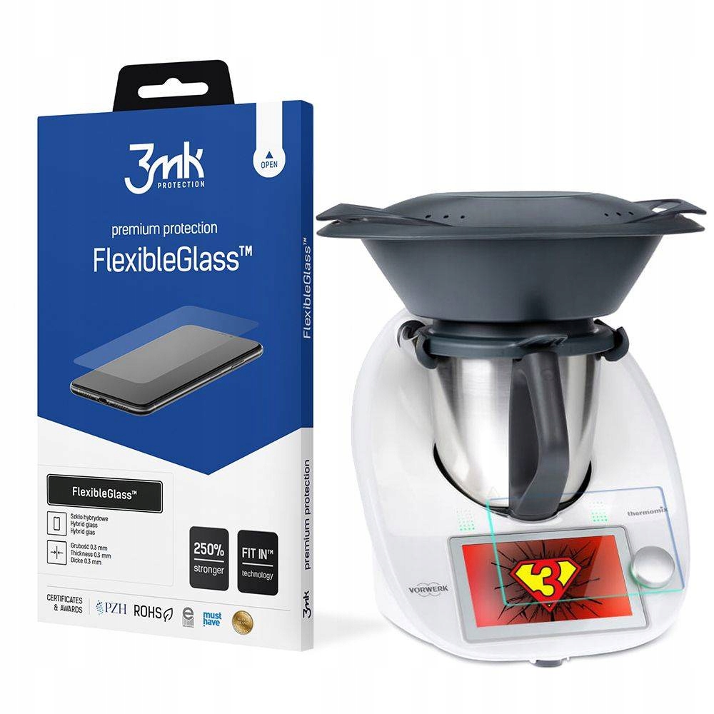 

Szkło Hybrydowe 3MK Flexible do Thermomix TM6