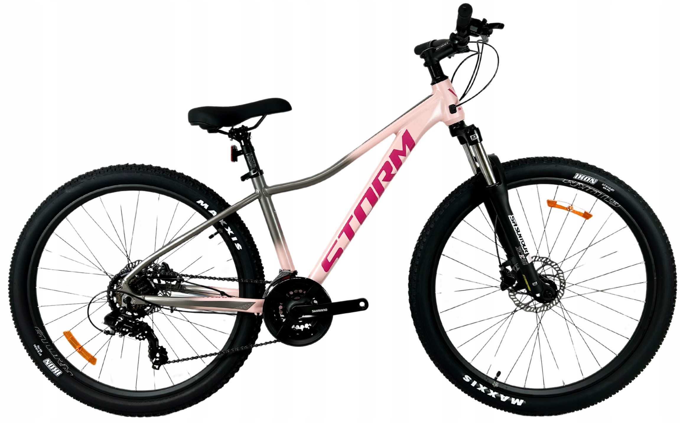 Rower Górski Mtb Storm Shark 2.0 Lady 27,5 rama 13,5 różowy grafit 2026