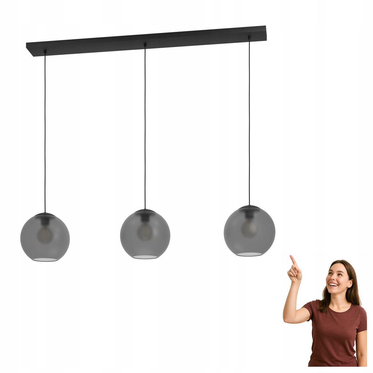 Závěsná lampa Arangona 390214 Eglo