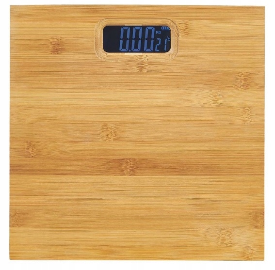 WAGA ŁAZIENKOWA LED NATURALNY BAMBUS 180KG