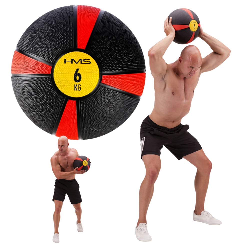 Rehabilitační lékařský míč pro silový trénink Crossfit 6 kg