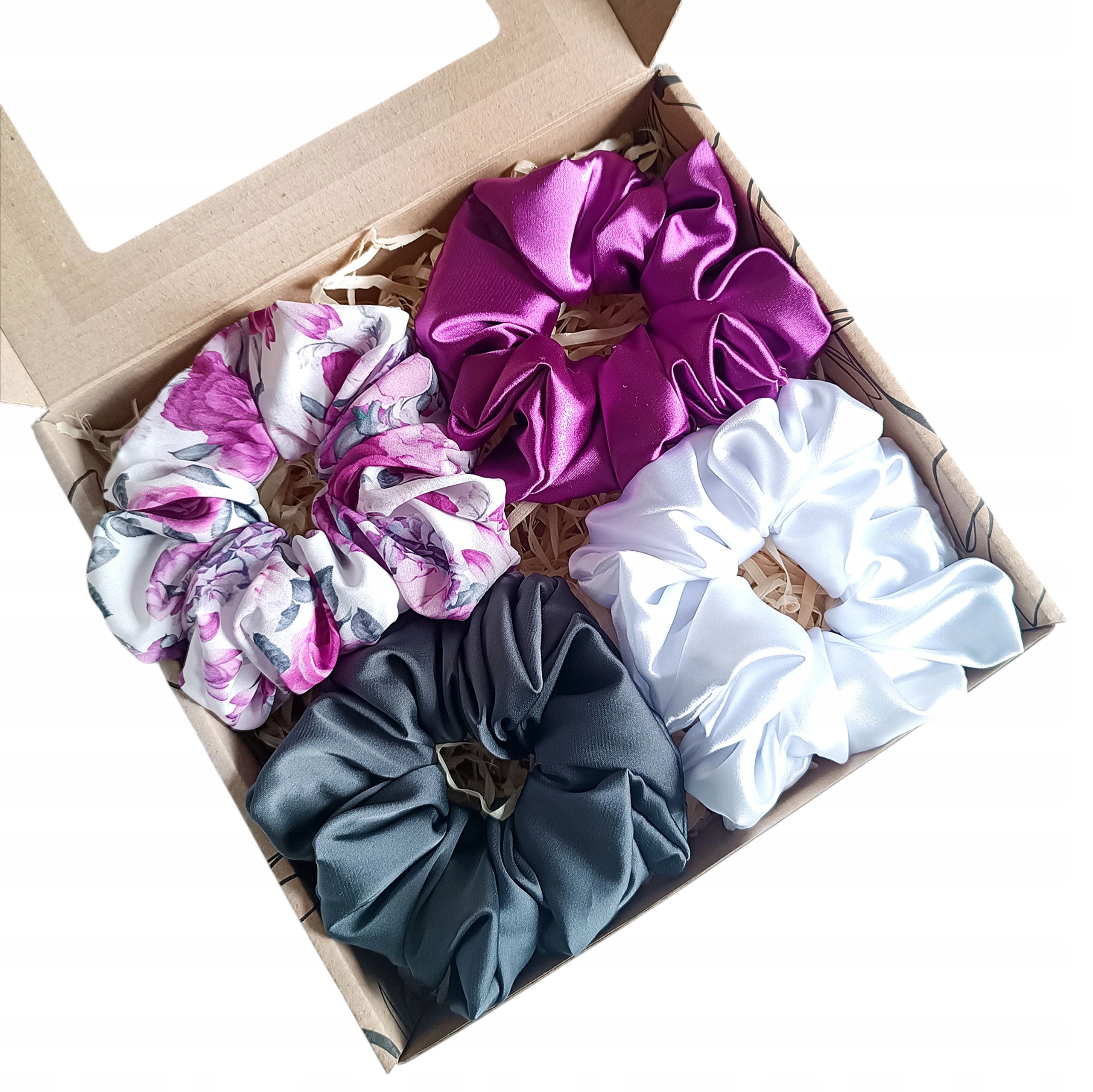 Hotový Dárek Pro Ni – Sada Ručně Vyráběných Gumiček Do Vlasů „girly“