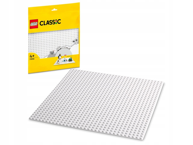 

Lego Classic Biała płytka konstrukcyjna 11026